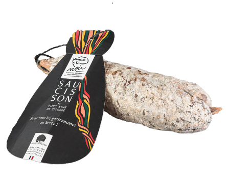 Saucisson de porc noir gascon