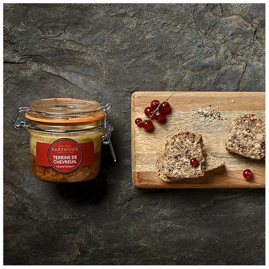 Terrine de chevreuil Grand Veneur GM - Maison Barthouil