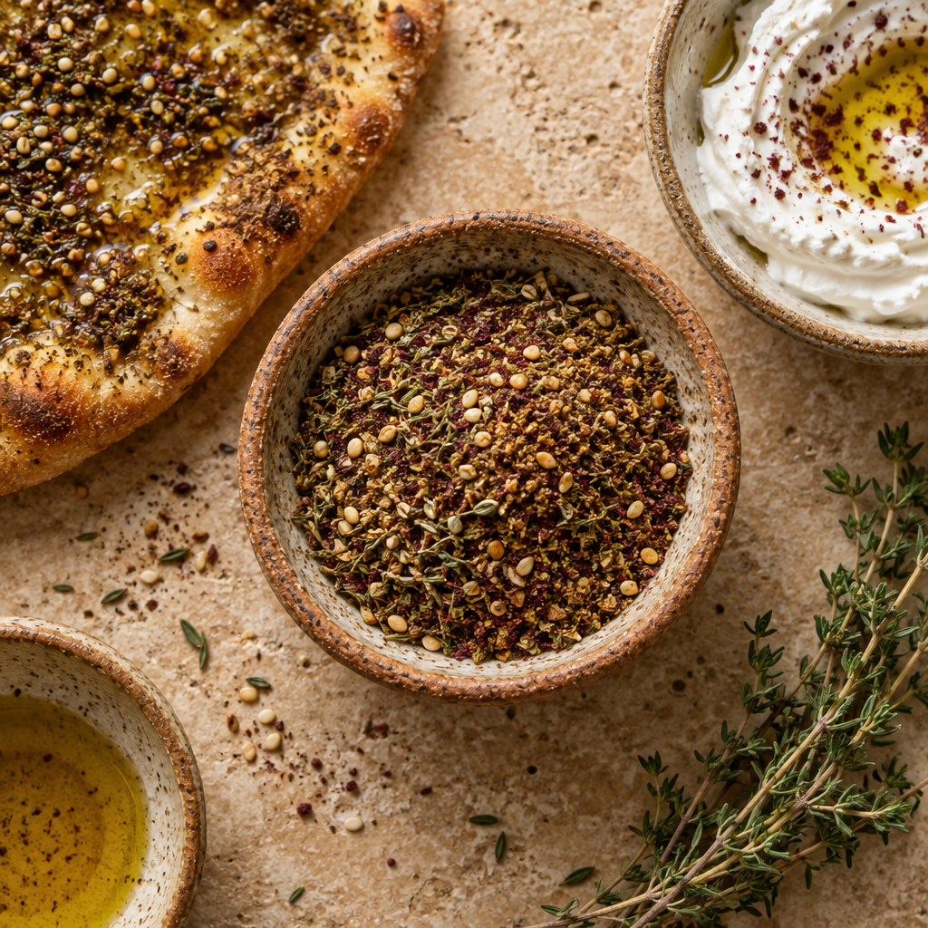 zaatar thym sesame sumac cumin