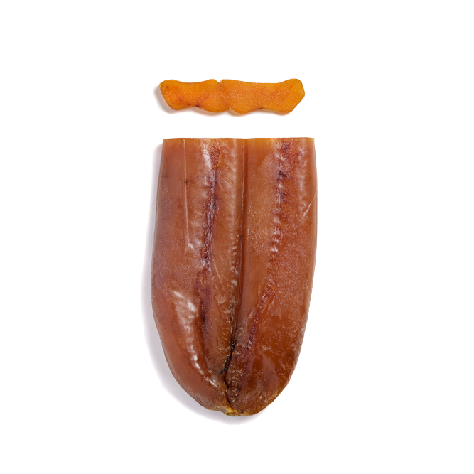 Poutargue, œufs de mulet salés et séchés