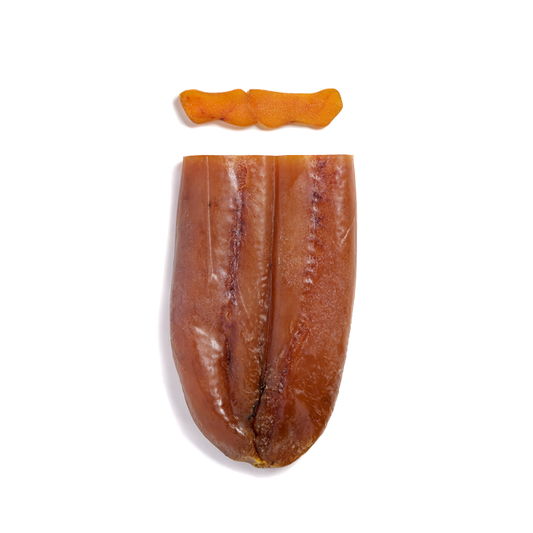 Poutargue, œufs de mulet salés et séchés