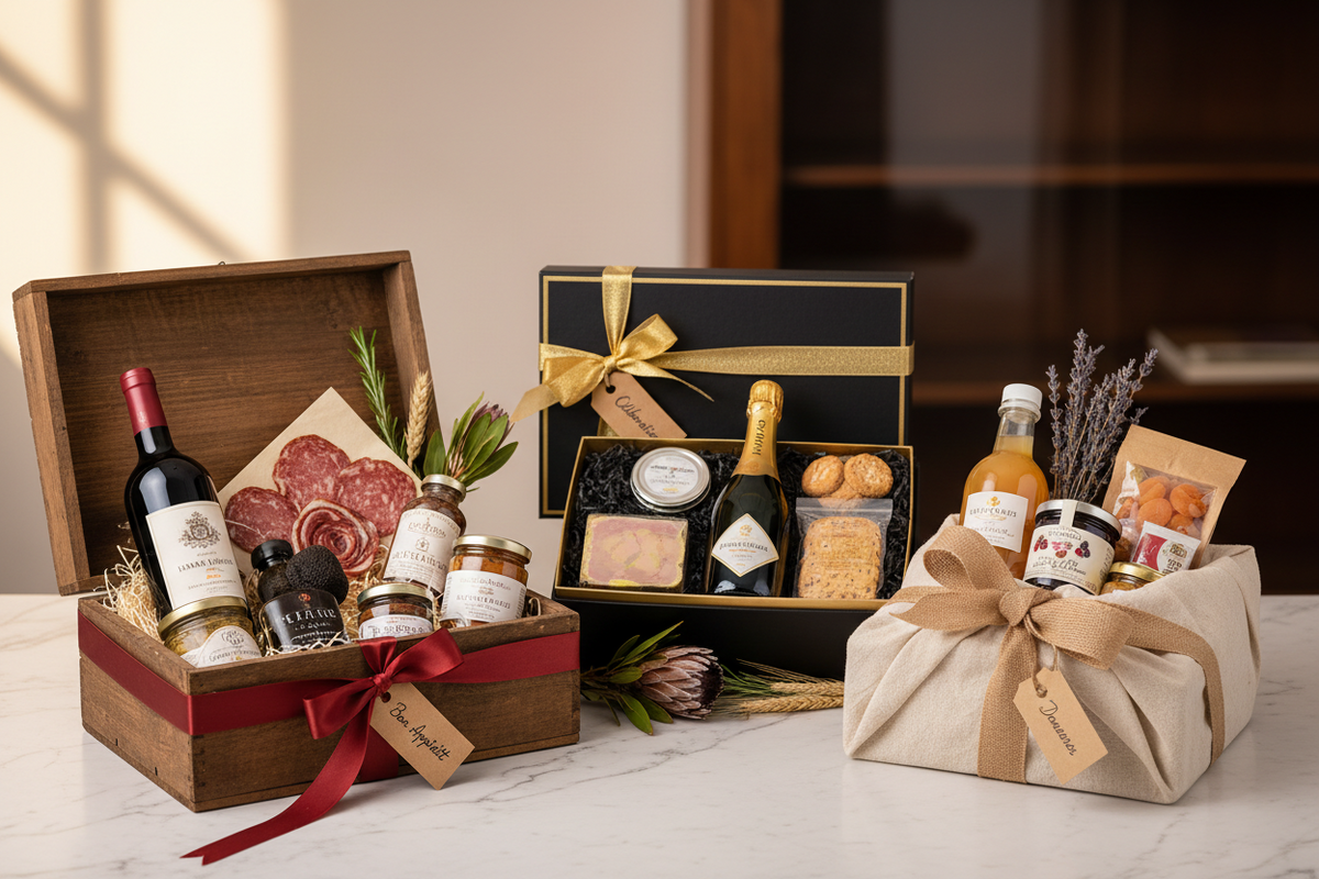 Coffrets cadeaux gastronomiques proposé par Florence, Épicerie Moderne Toulouse