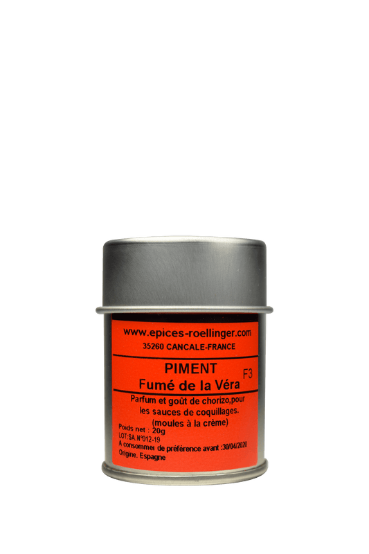 Piment fumé de la Véra F3 (Espagne) 20g - Roellinger
