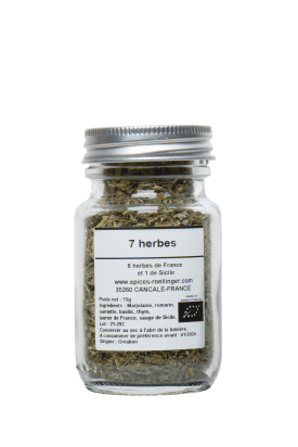 7 herbes 15g - Roellinger