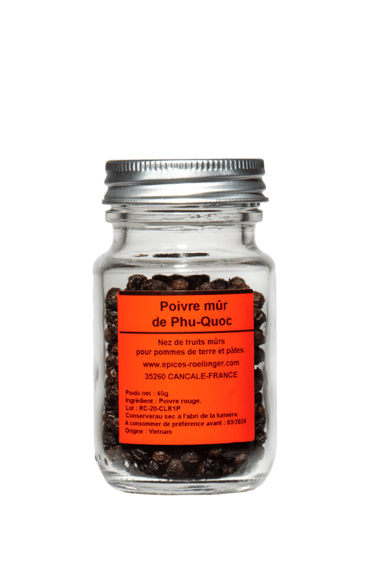 Poivre mûr de Phu-Quoc (Vietnam) 40g - Roellinger
