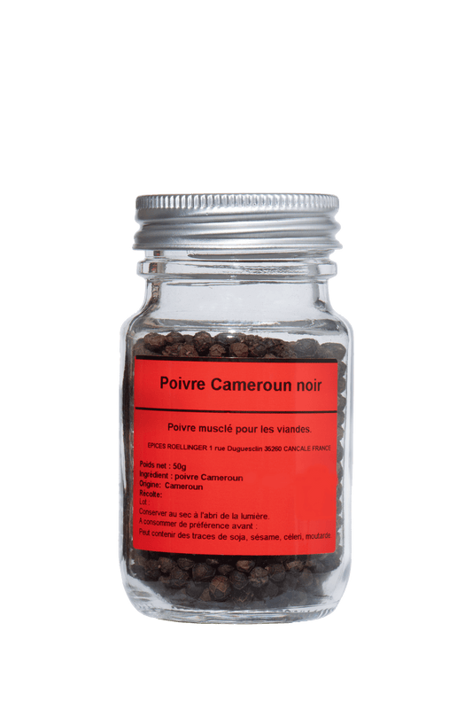 Poivre Cameroun noir 50g - Roellinger