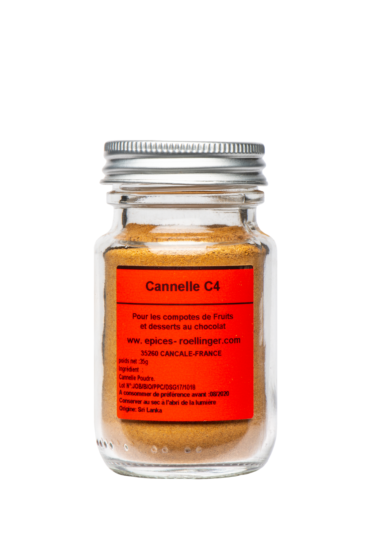 Cannelle poudre C5 Sri Lanka 35g - Roellinger