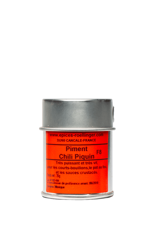 Piment Chili Piquin F8 (Mexique) 20g - Roellinger