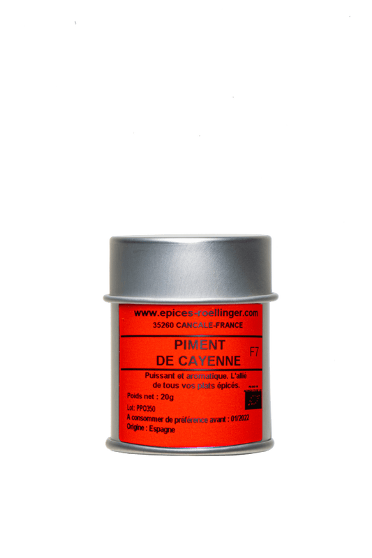 Piment de Cayenne F7 (Mexique) 20g - Roellinger