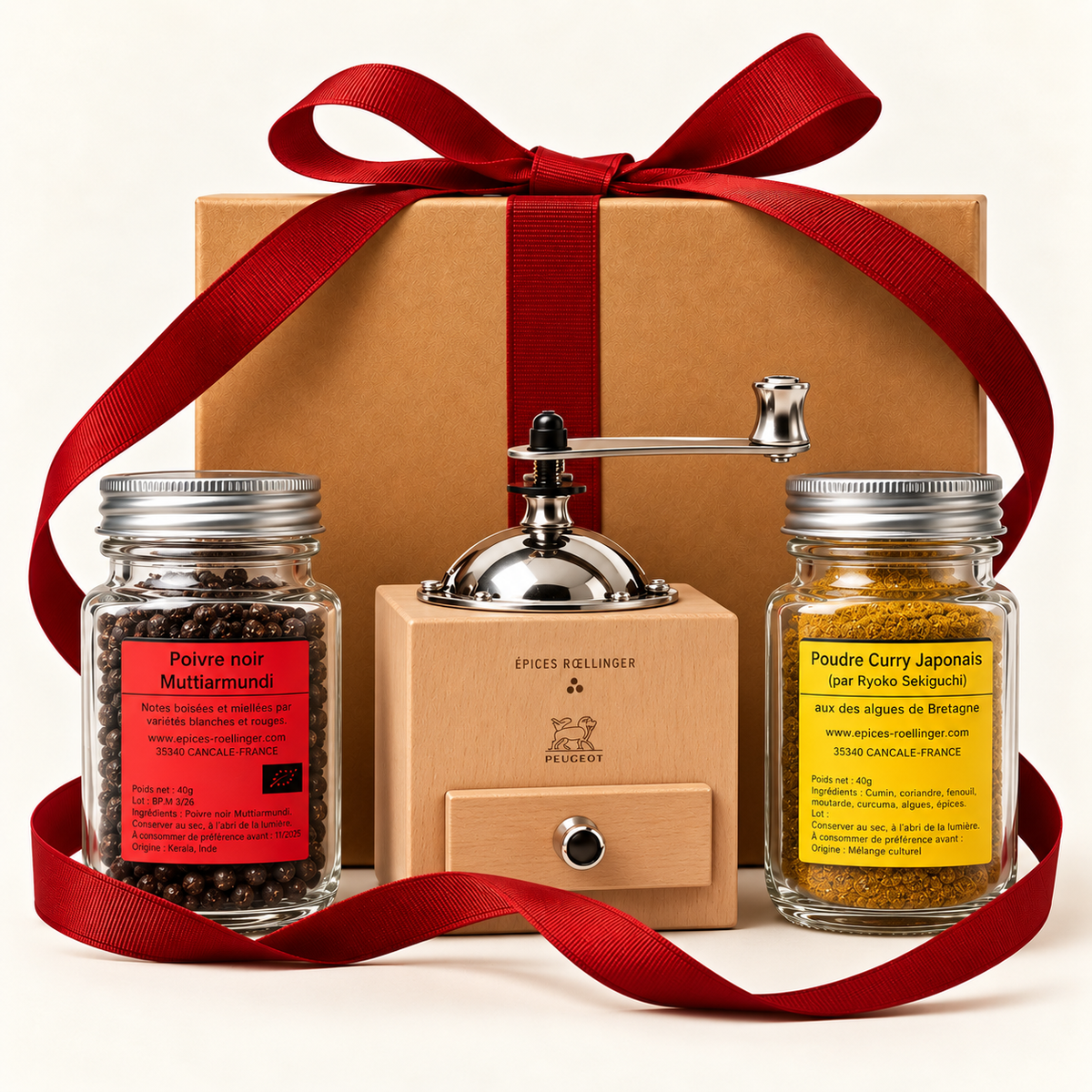 coffret cadeaux Roellinger Premier Voyage