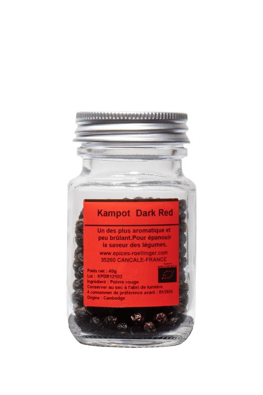 Poivre Kampot Dark Red (Cambodge) 40g - Roellinger