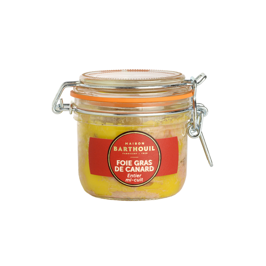 Foie gras entier mi-cuit 90g conserve - Maison Barthouil