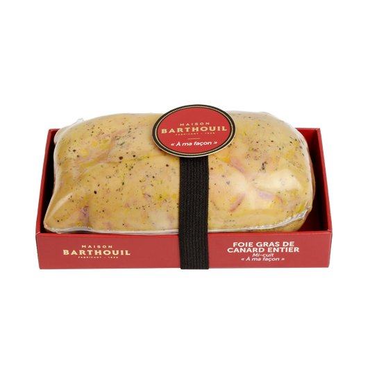 Foie gras de canard entier a ma facon - Maison Barthouil