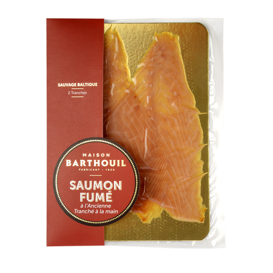 Saumon sauvage de la Baltique fumé à l'ancienne - Maison Barthouil