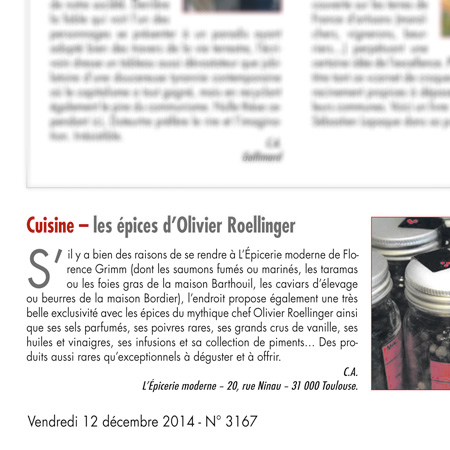 Le Figaro octobre 2013